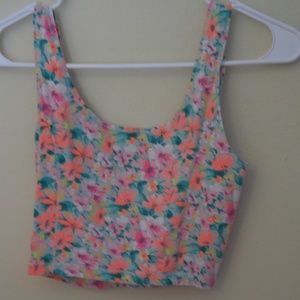 Floral Crop Top